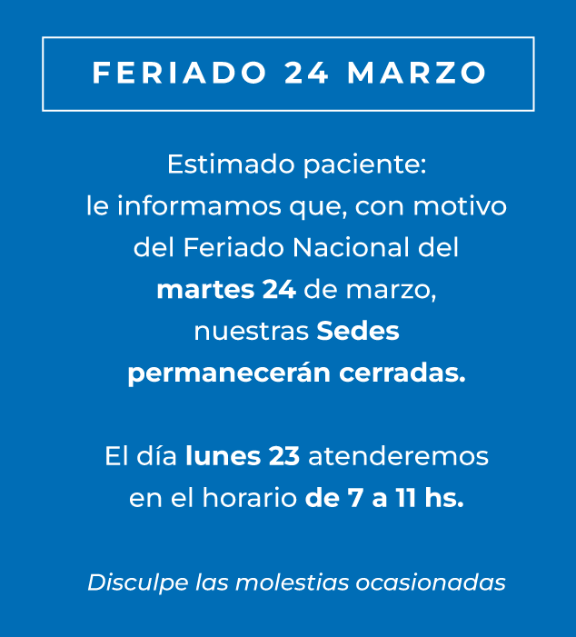 Feriado 24 de Marzo